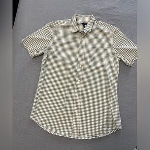 Gap Men’s Plaid Button Down Medium Casual Fit